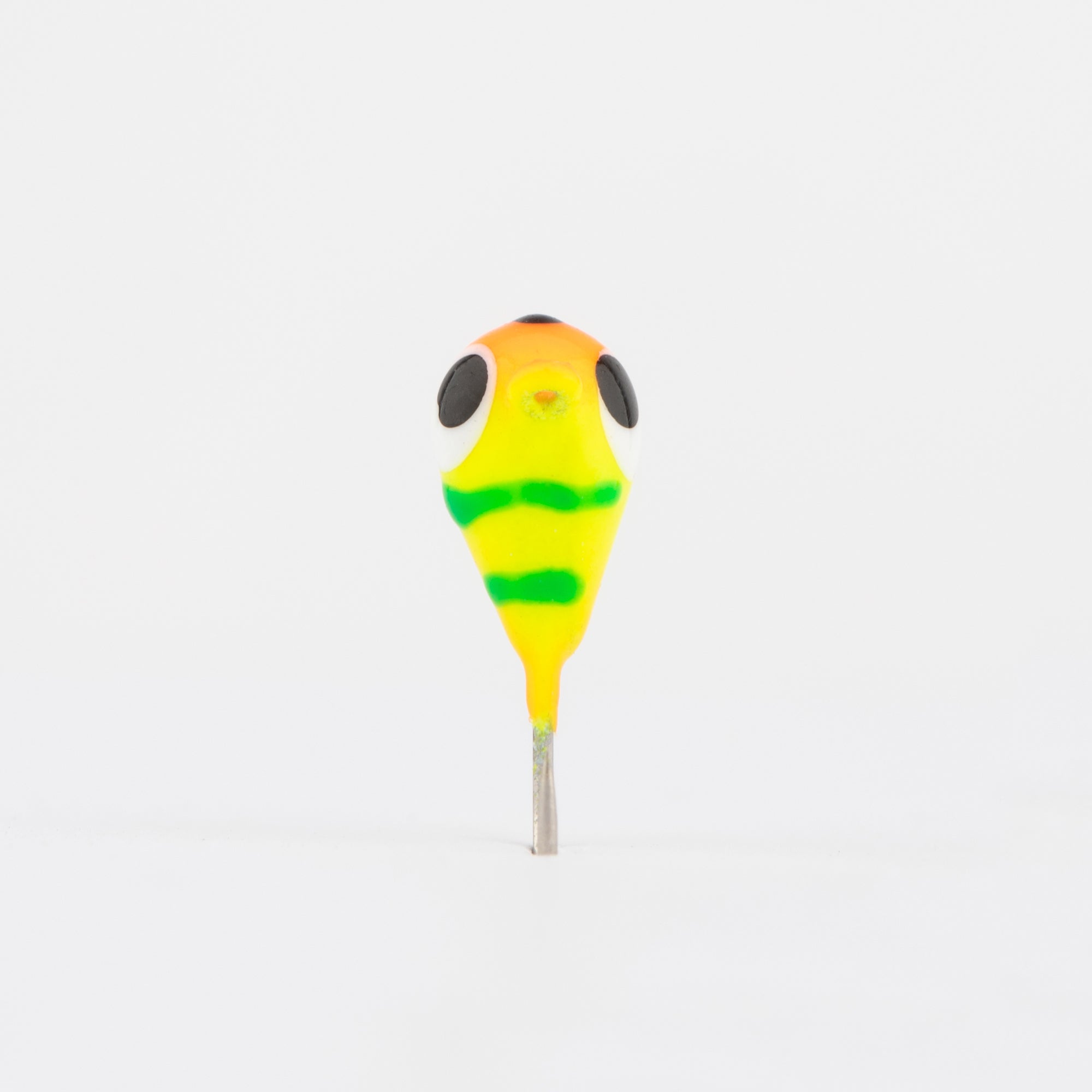 Tangerine Tiger Tungsten Ice Jig