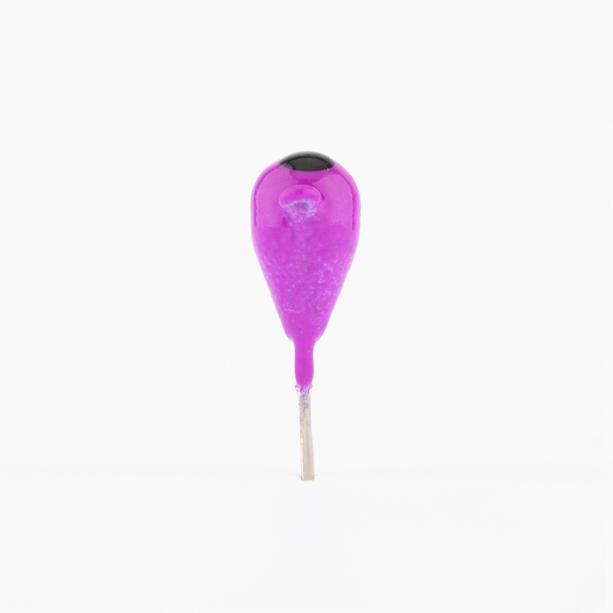 Purple Hornet Tungsten Ice Jig UV + GLOW!