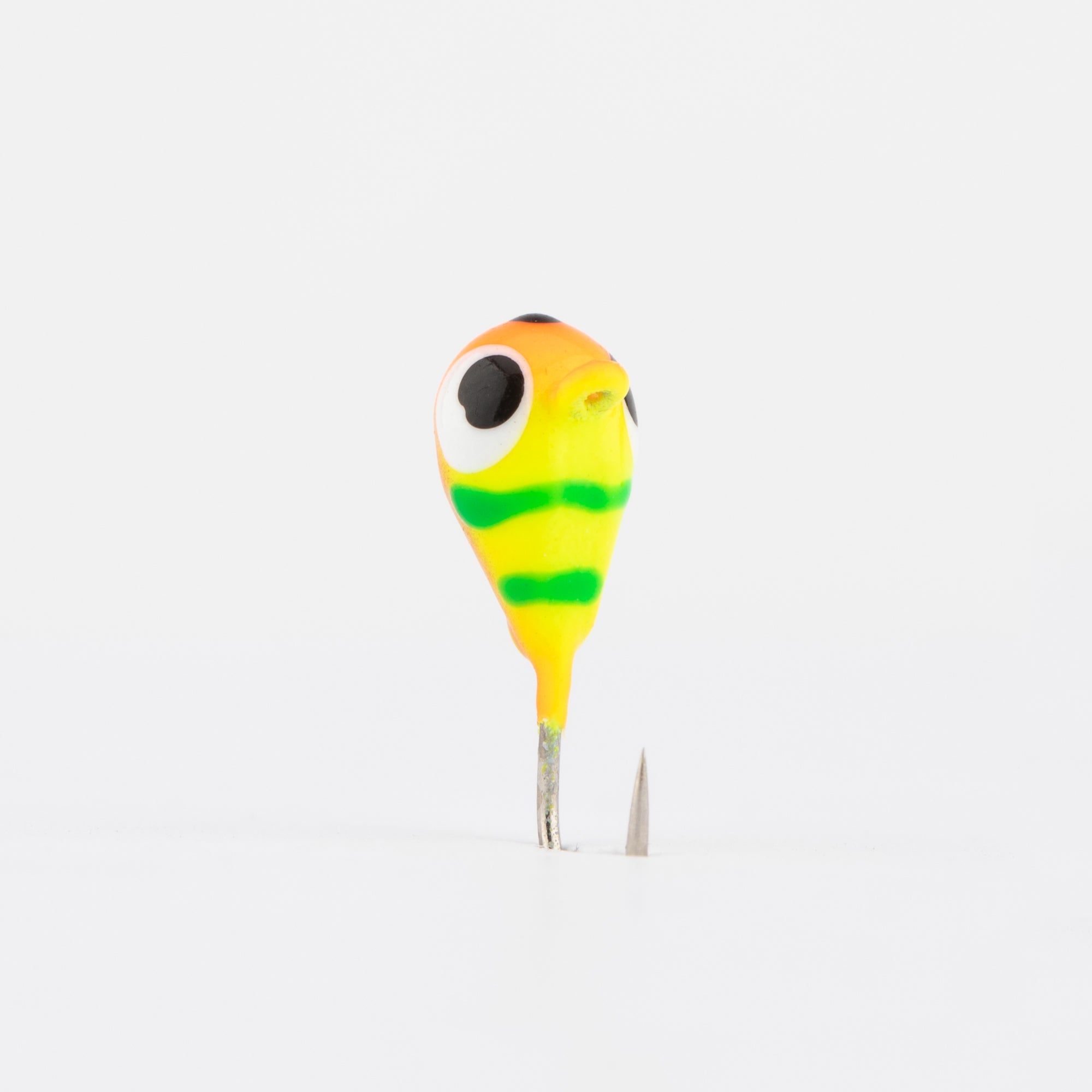 Tangerine Tiger Tungsten Ice Jig