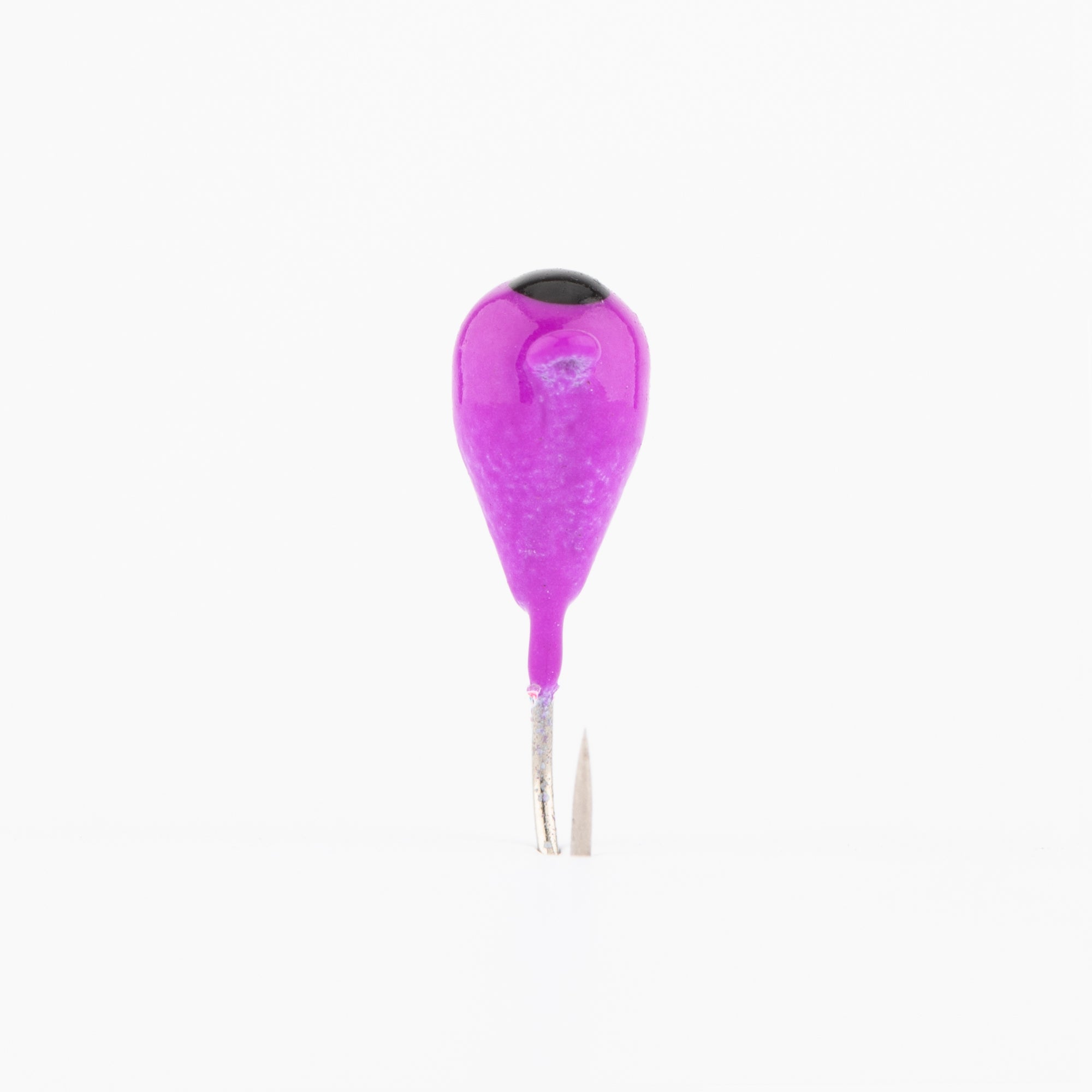 Purple Hornet Tungsten Ice Jig UV + GLOW!