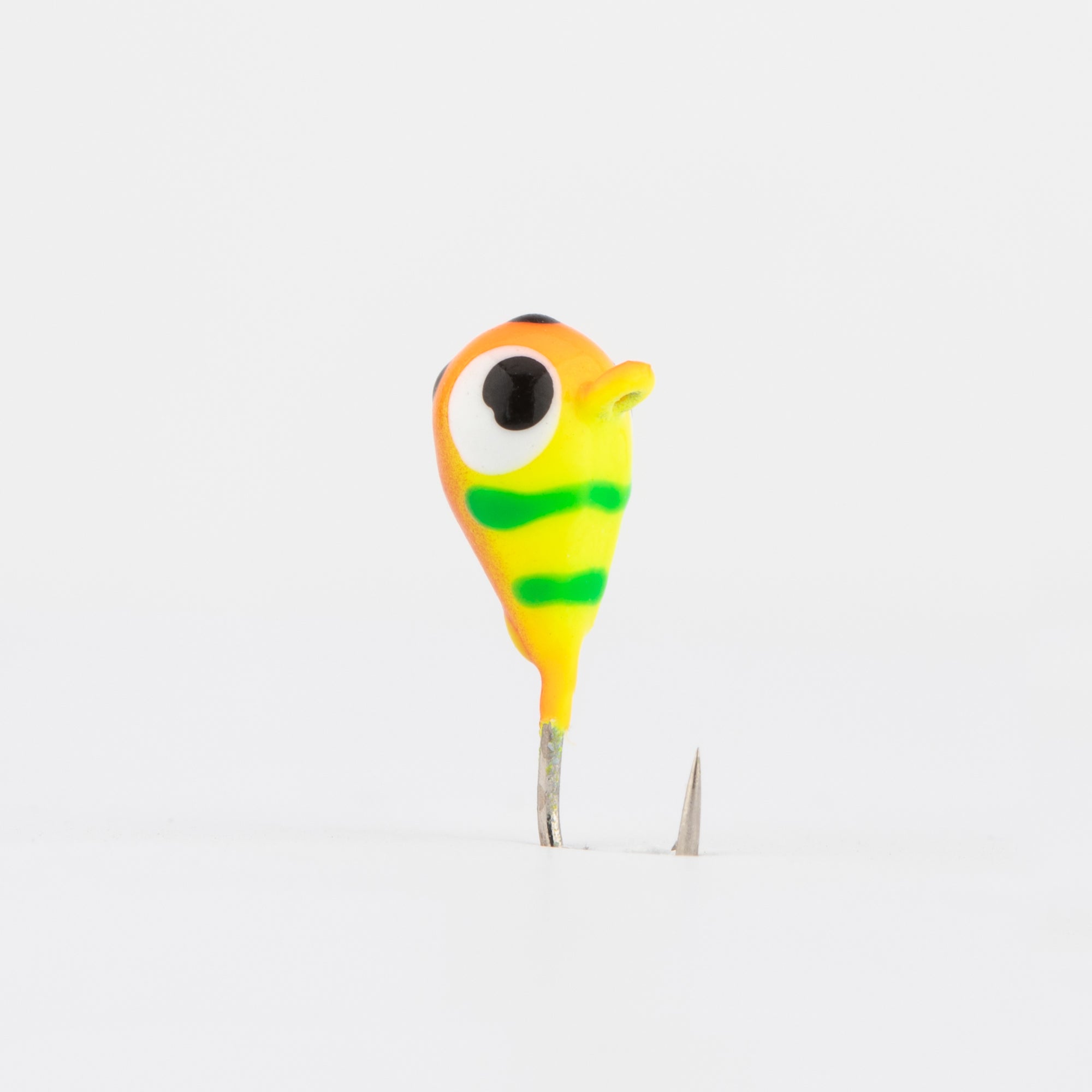 Tangerine Tiger Tungsten Ice Jig