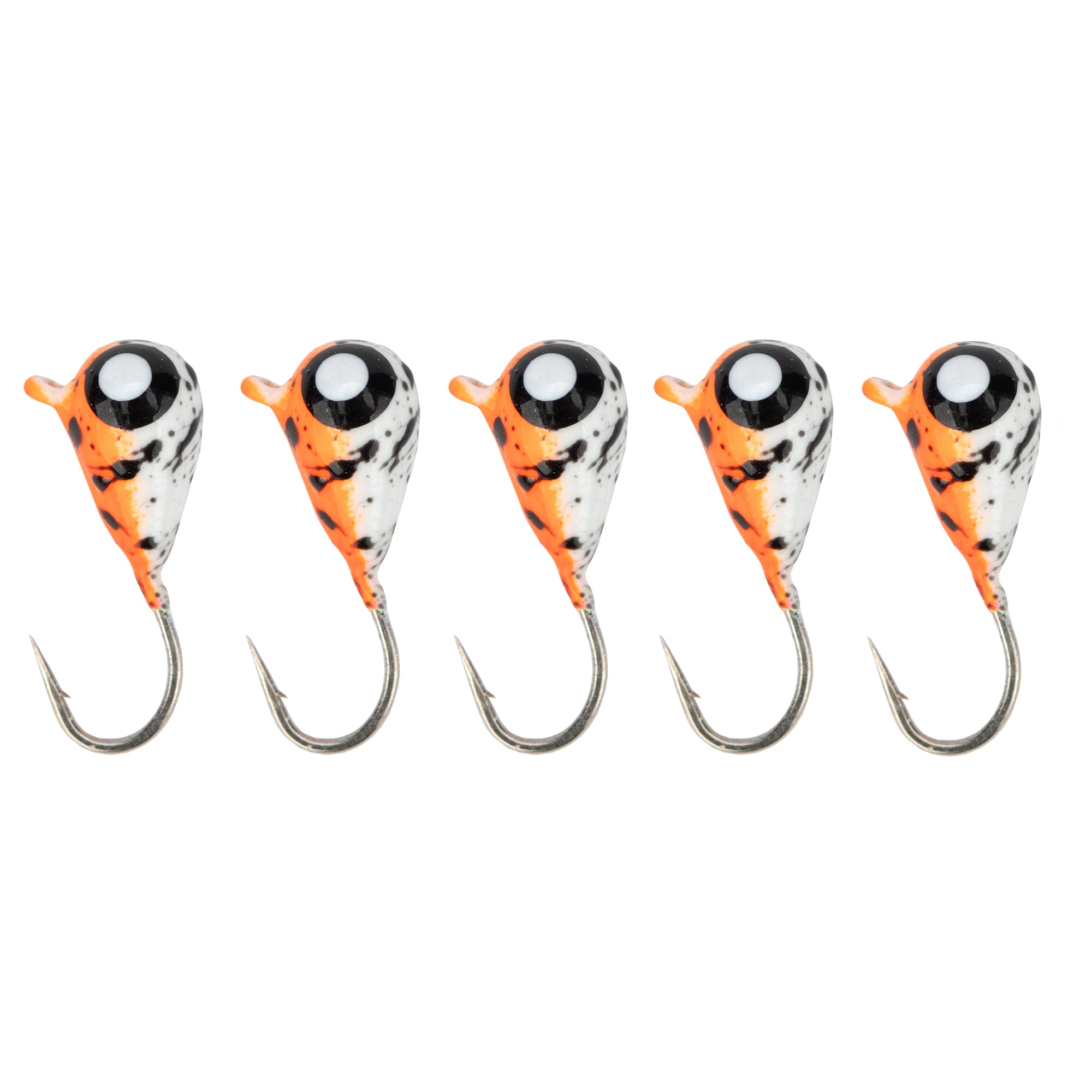 Angry Eyes UV/Glow Tungsten 5 Pack – RBM Jigs / Lake Effect Lure Co.