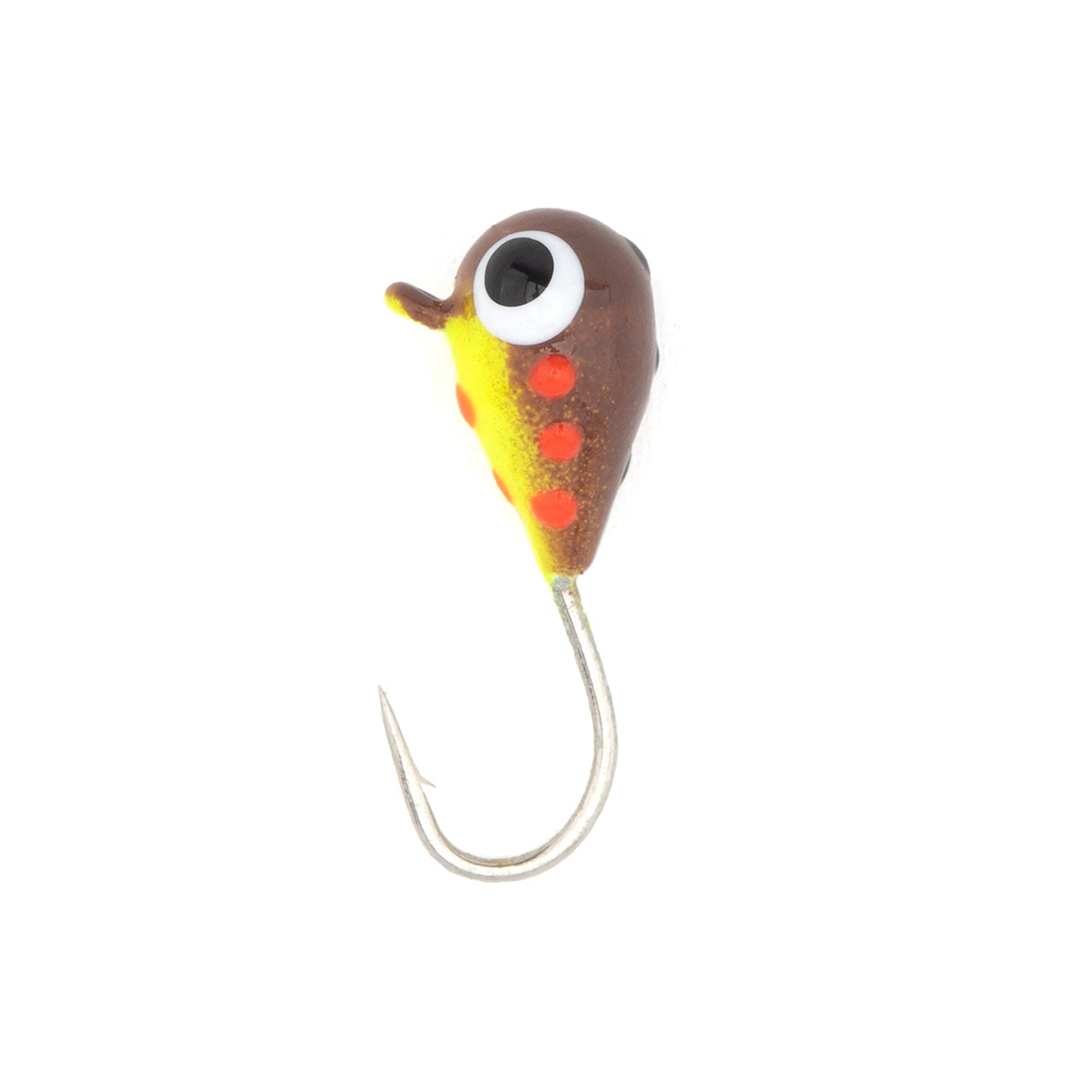 Brown Bomber Tungsten Ice Jig