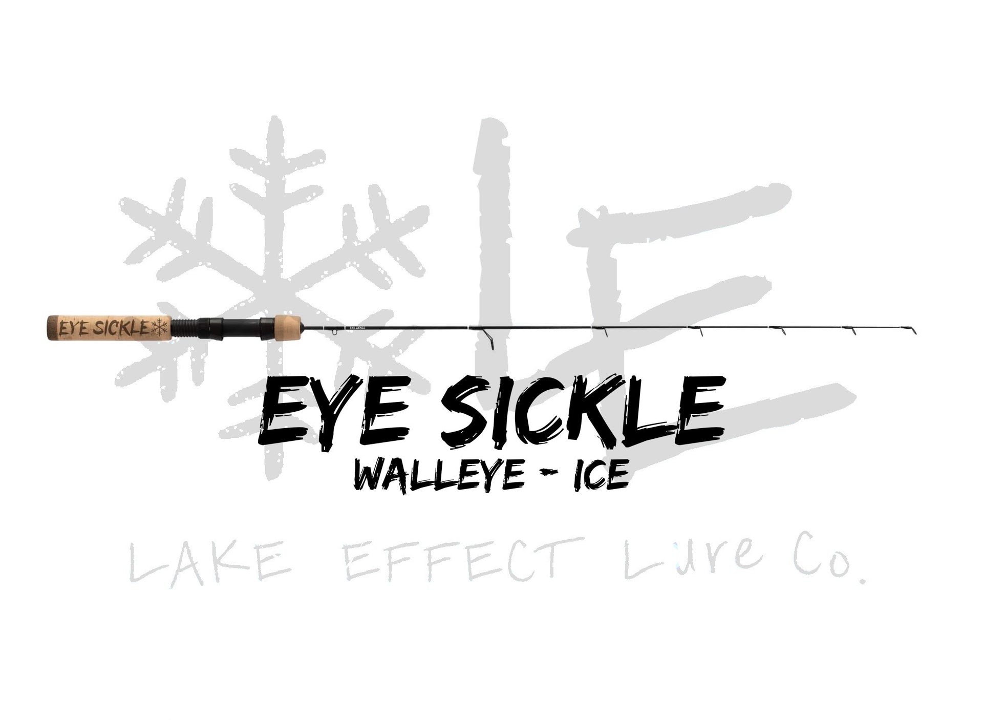 EYE SICKLE Walleye Ice Rods – RBM Jigs / Lake Effect Lure Co EYE SICKLE Walleye Ice Rods – RBM Jigs / Lake Effect Lure Co