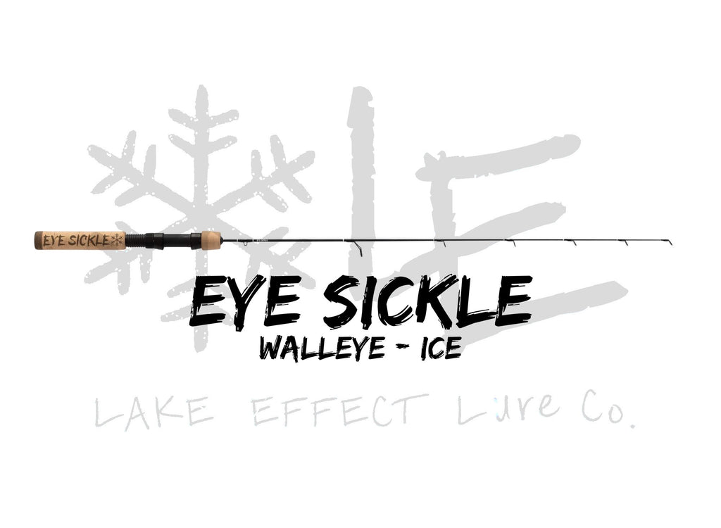 EYE SICKLE Walleye Ice Rods – RBM Jigs / Lake Effect Lure Co.