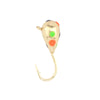 Gold Series Carnival Tungsten Ice Fishing Jig