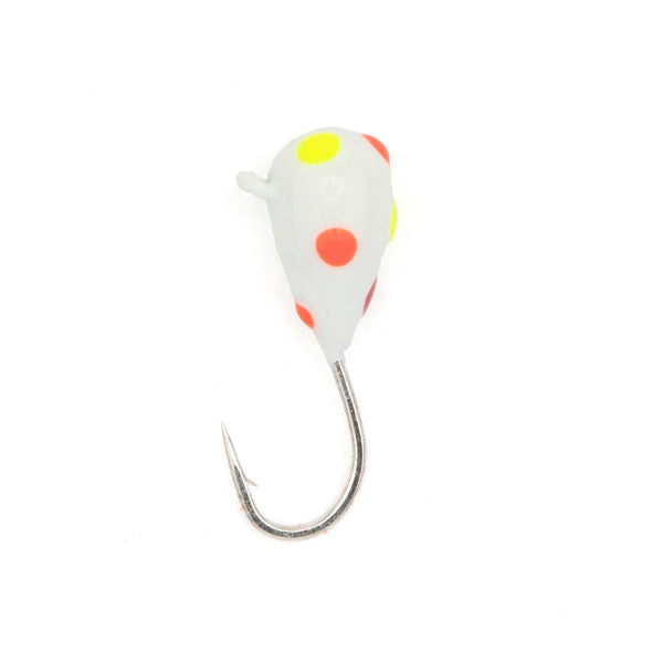 fireball fishing lure Firebomb Hyper Glow Tungsten Ice Fishing Jig – RBM Jigs / Lake Effect Lure Co