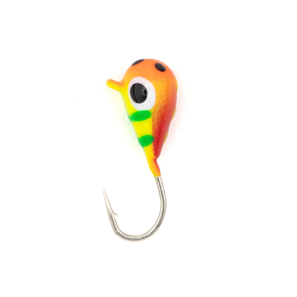 Tangerine Tiger Tungsten Ice Jig