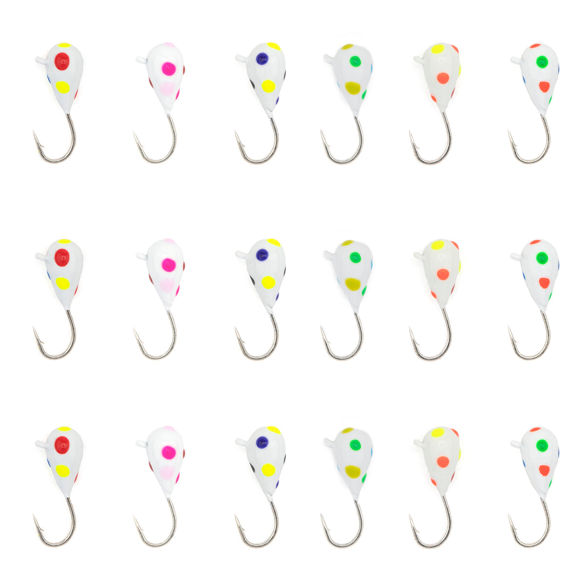 Hyper Glow Top 6 Combo Pack (18 Tungsten Jigs)