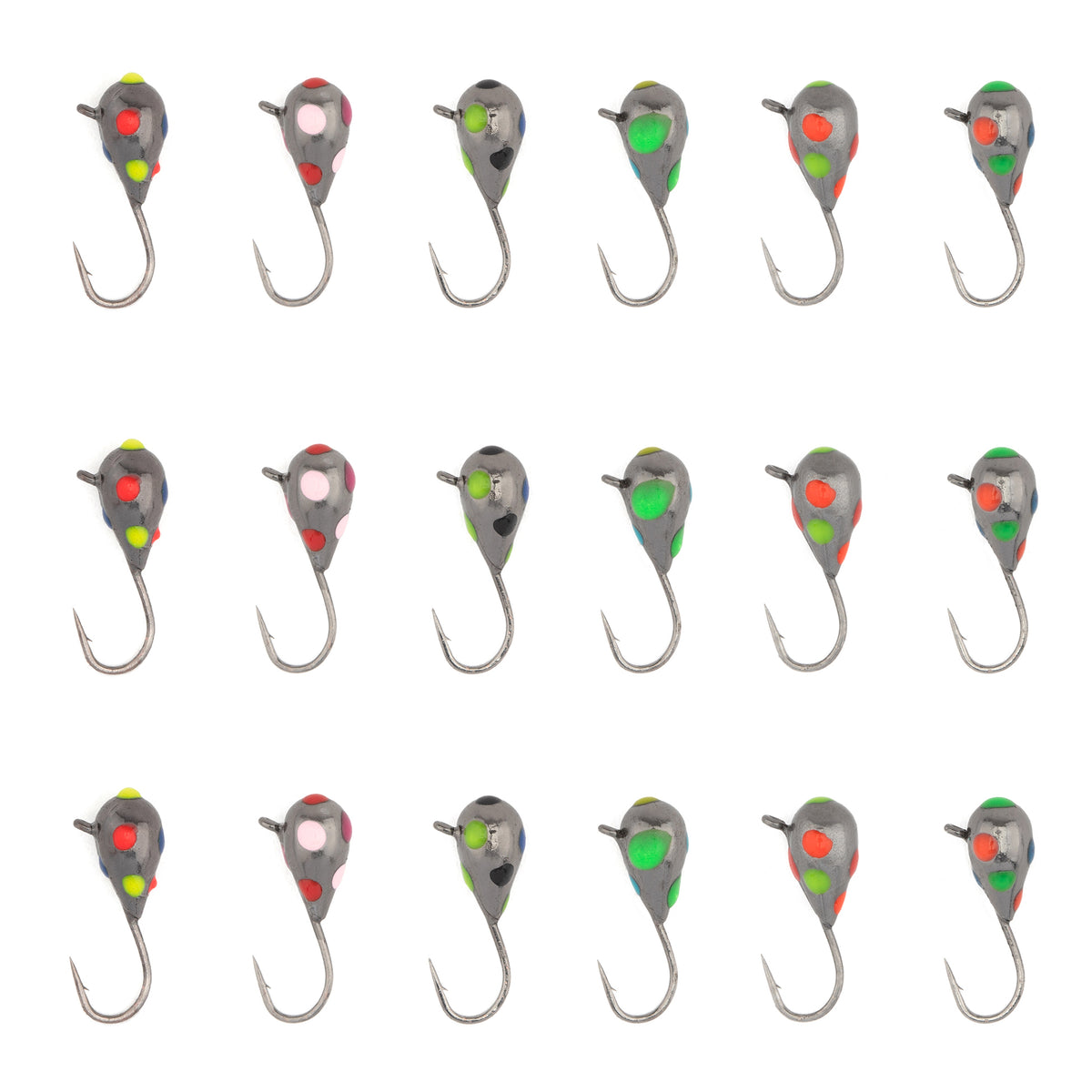 Twilight Series Top 6 Combo (18 Tungsten Jigs)
