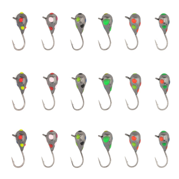 Twilight Series Top 6 Combo (18 Tungsten Jigs) – RBM Jigs / Lake