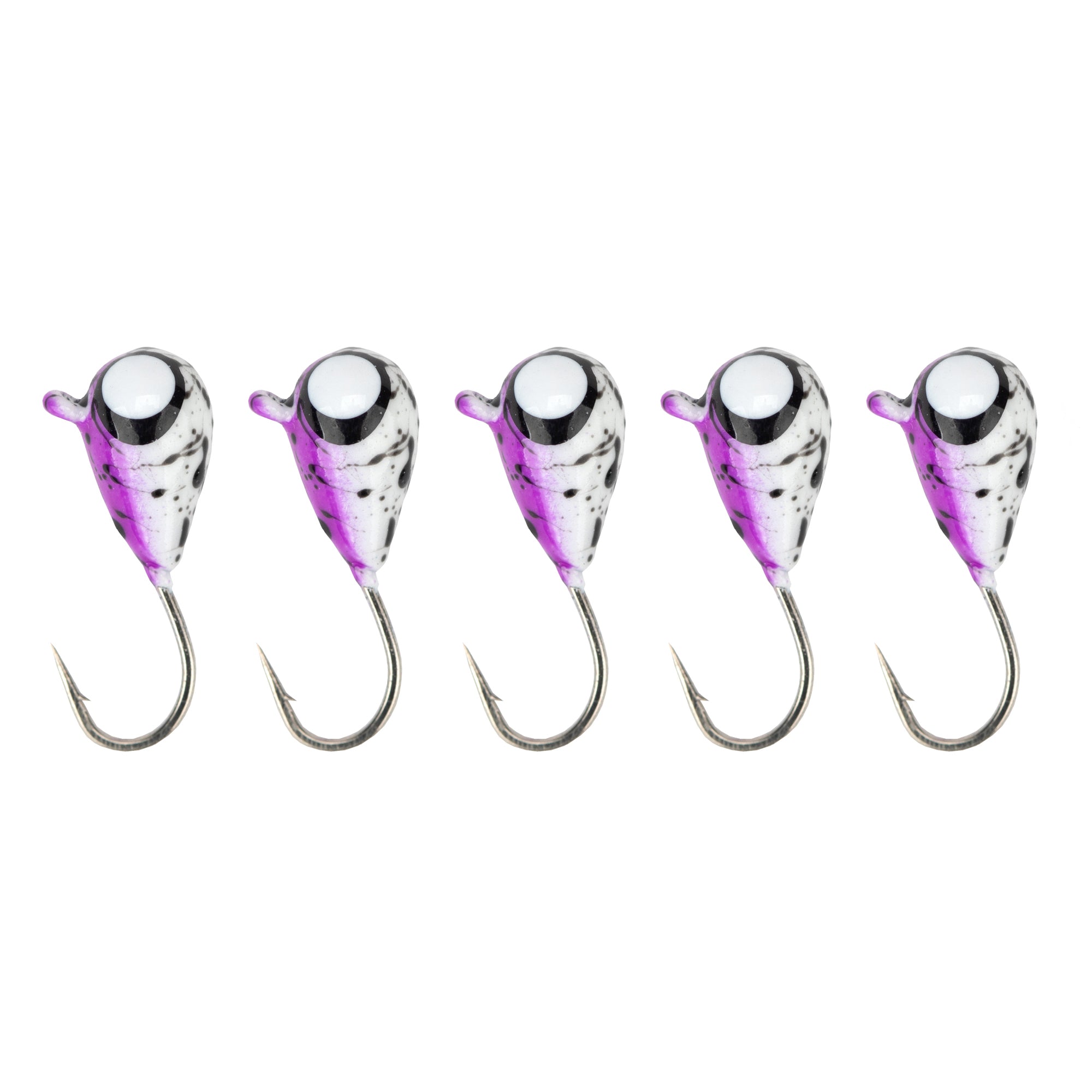 Violet Eyes UV/Glow Tungsten 5 Pack – RBM Jigs / Lake Effect Lure Co.