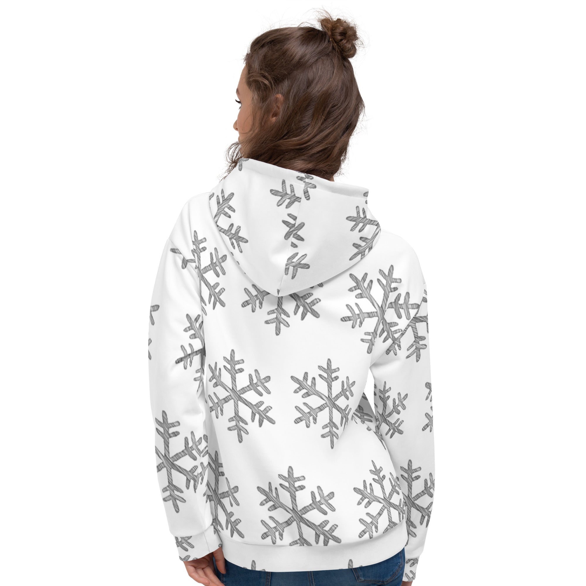 Unisex SNOWFLAKE All-Over Hoodie