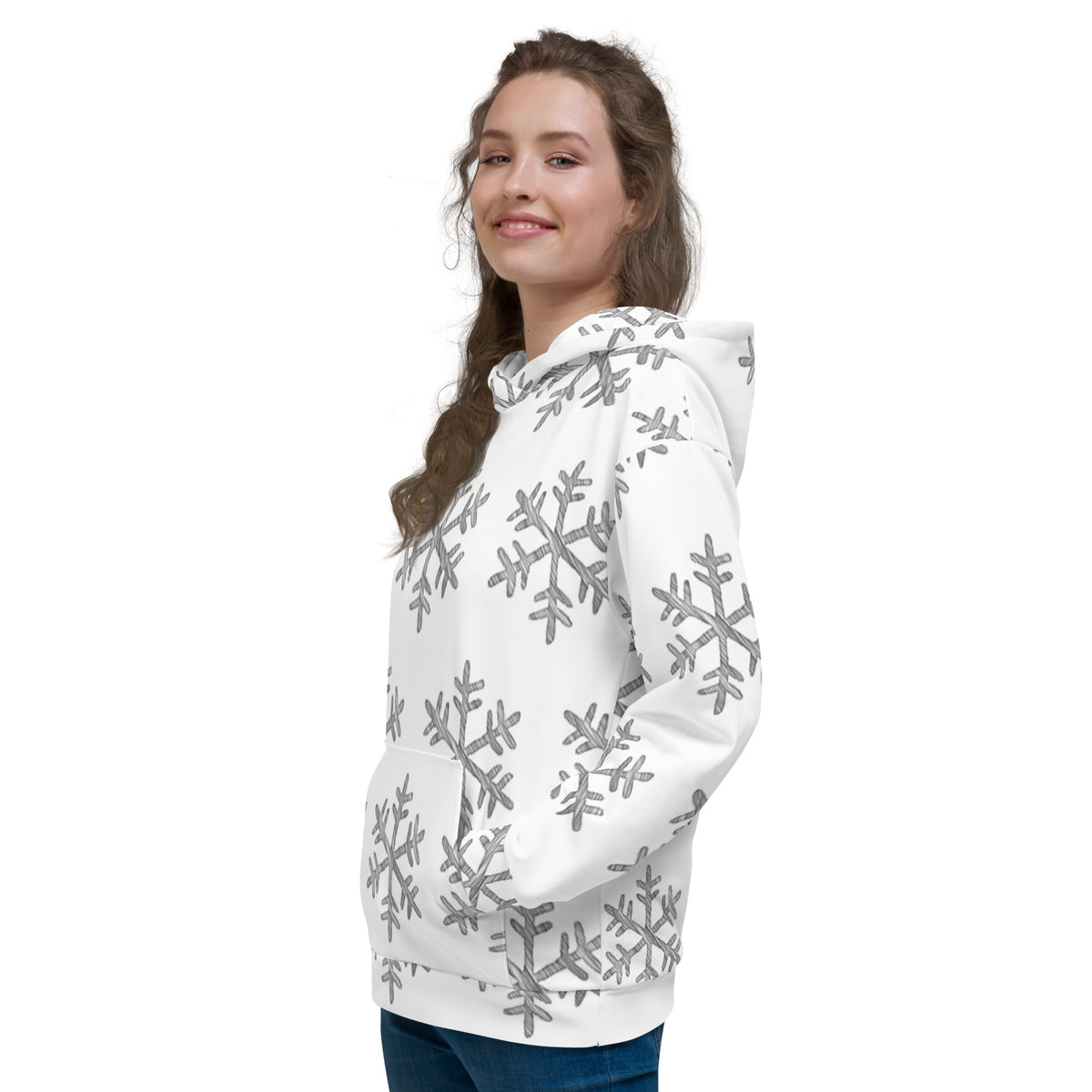 Unisex SNOWFLAKE All-Over Hoodie