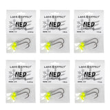 NED SUPER COMBO ( 24 Jigs - BLACKout & CHAR