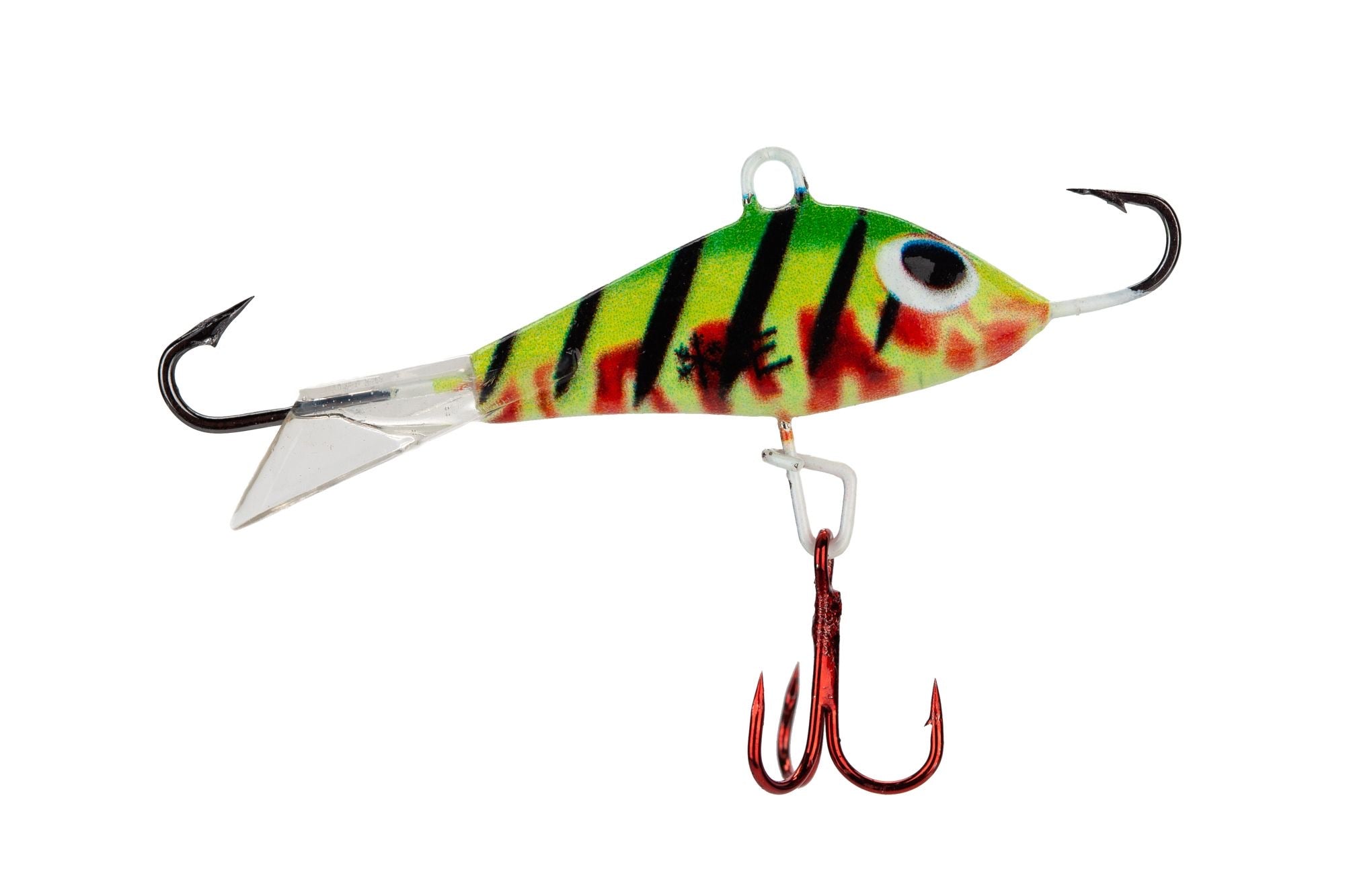 bubble gum and electric tiger fishing lures RBM Jigs Eye Catcher
