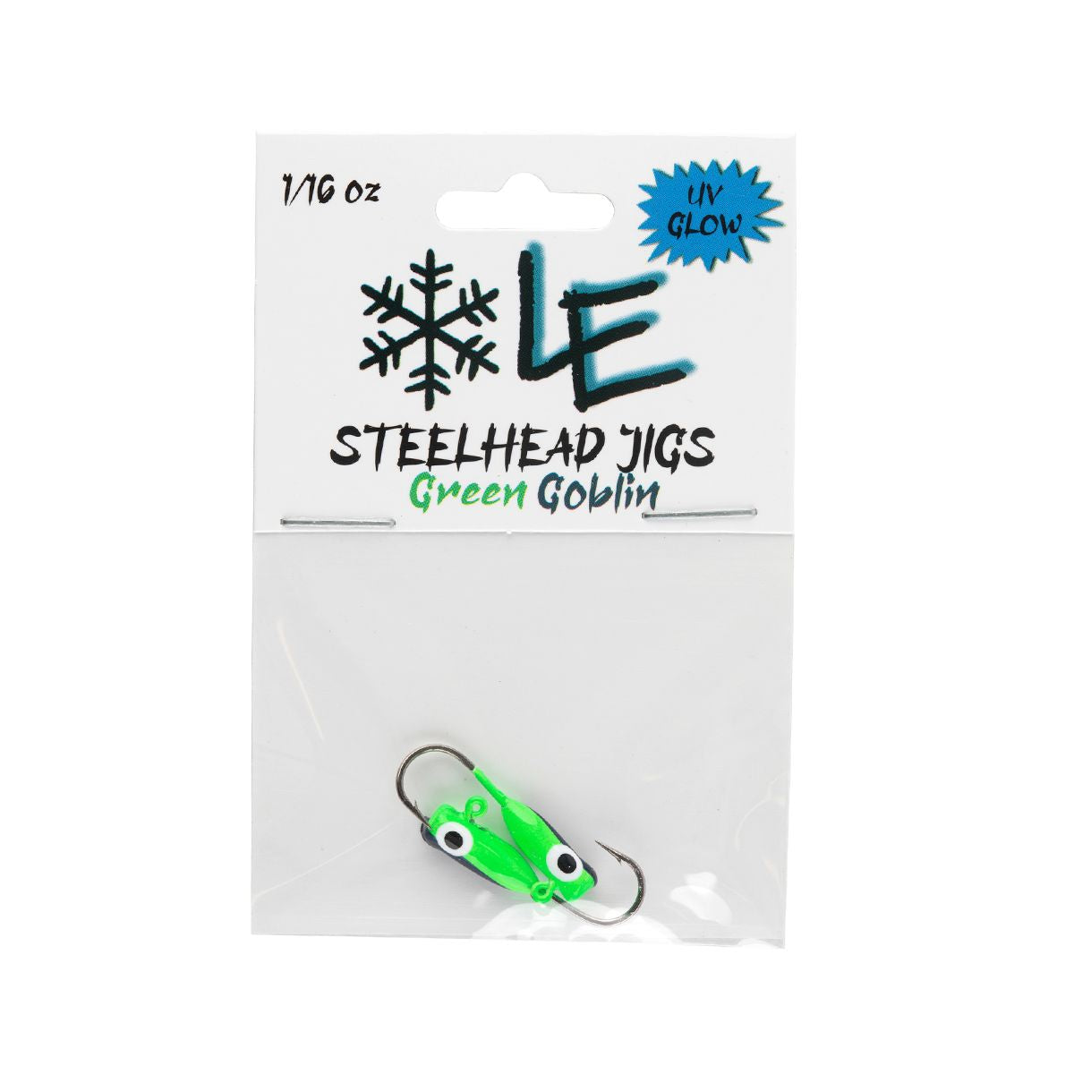 UV/Glow Green Goblin - Steelhead Jig 2 Pack!