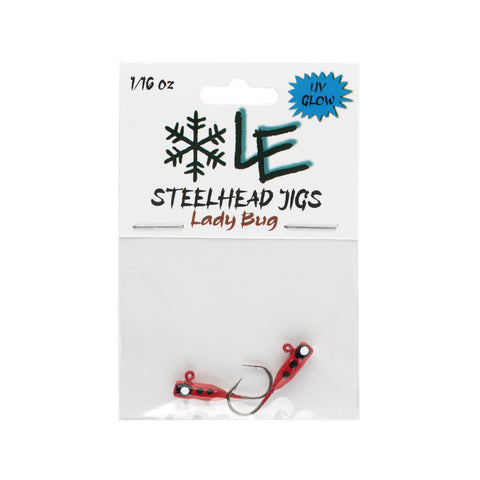 Lady Bug - Steelhead Jig 2 Pack!