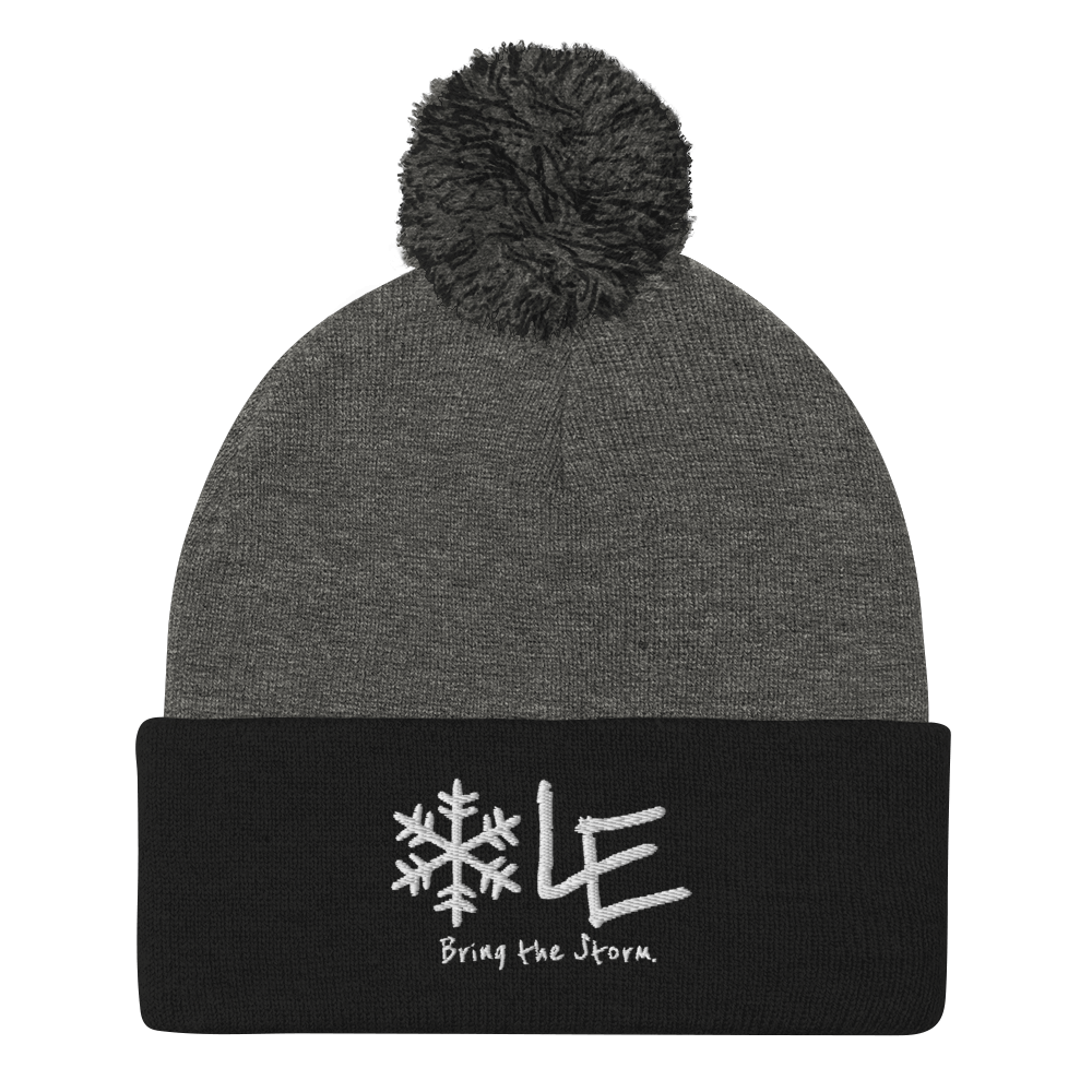 Lake Effect Pom-Pom Beanie