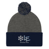 Lake Effect Pom-Pom Beanie
